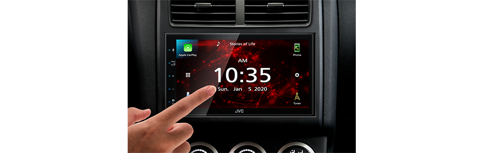 JVC KW-M565DBT Autoradio 2-DIN Apple CarPlay
